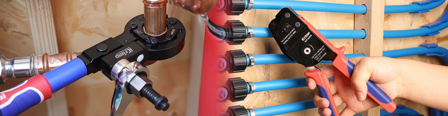 IWISS and iCrimp crimping tools in HVAC