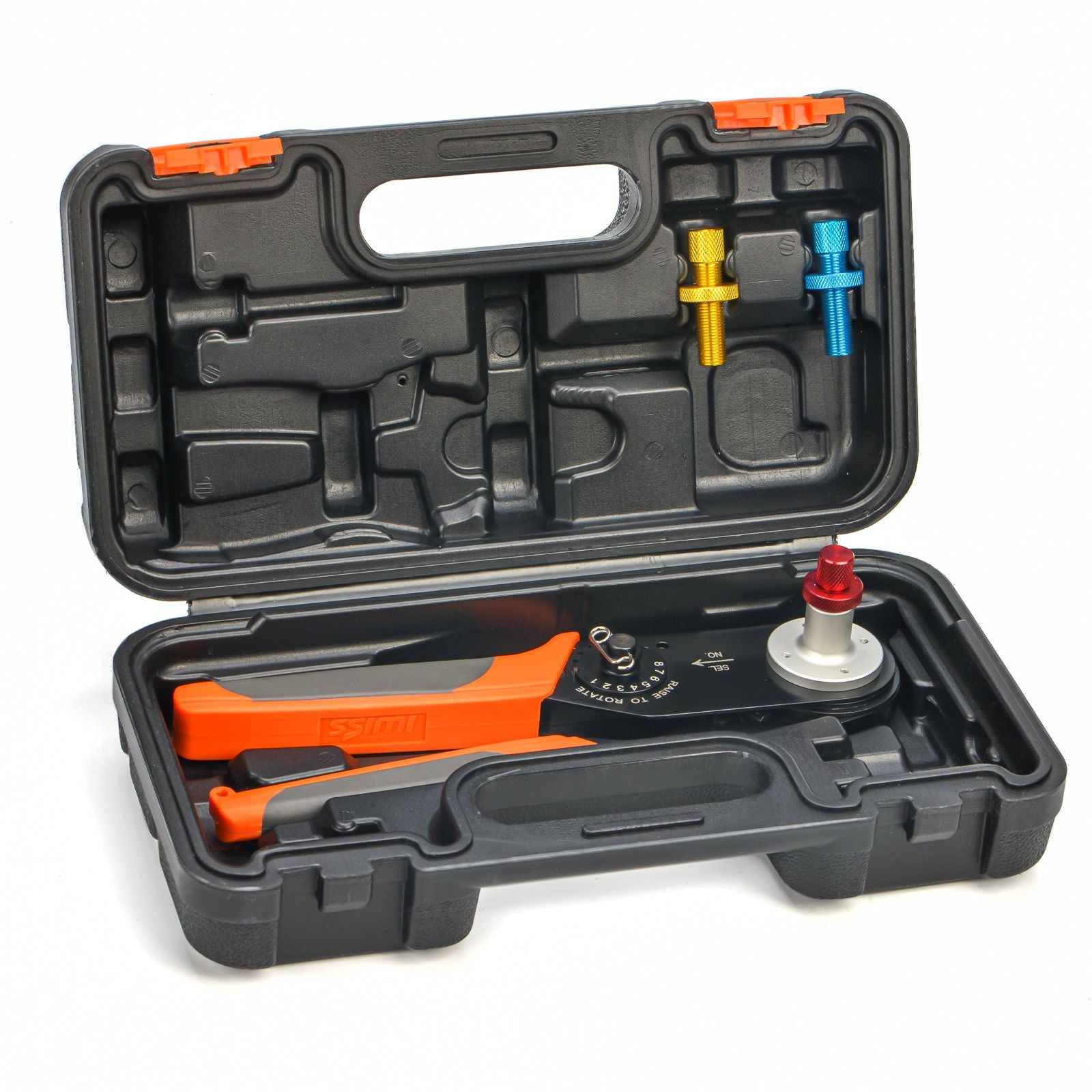 HD-0812D 12-8 AWG Upper Range Crimp Tool — IWISS TOOLS