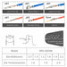 IWS2820M Krimptang voor JST VH, XH, NH-pinnen en voor MOLEX KK-connectoren IWS2820M Krimptang voor JST VH, XH, NH-pinnen en voor MOLEX KK-connectoren