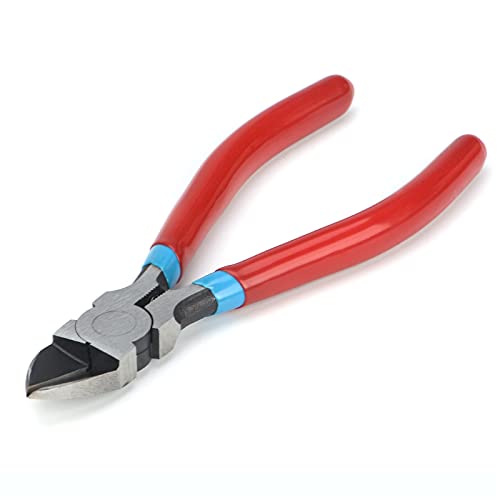 PL2100/PL2200 Diagonal Flush Cutter, Side Cutting Pliers, Electronics Pliers with Pointed Nose for Reeled Terminals, Soft Wires, Electronics, Zip Tes Cable Stripper & Wire Cutters iCrimp