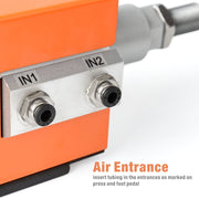 AM 6-4 / AM 6-6 Pneumatic Crimper for End Sleeves Pneumatic Crimping Machines IWISS TOOLS