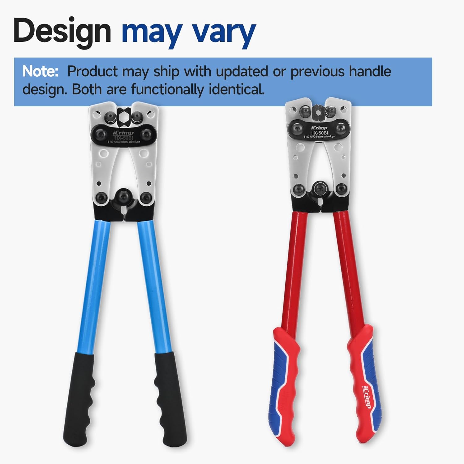 HX-50BI Wire Terminal Crimping Tool, Cable Lug Crimper — IWISS TOOLS