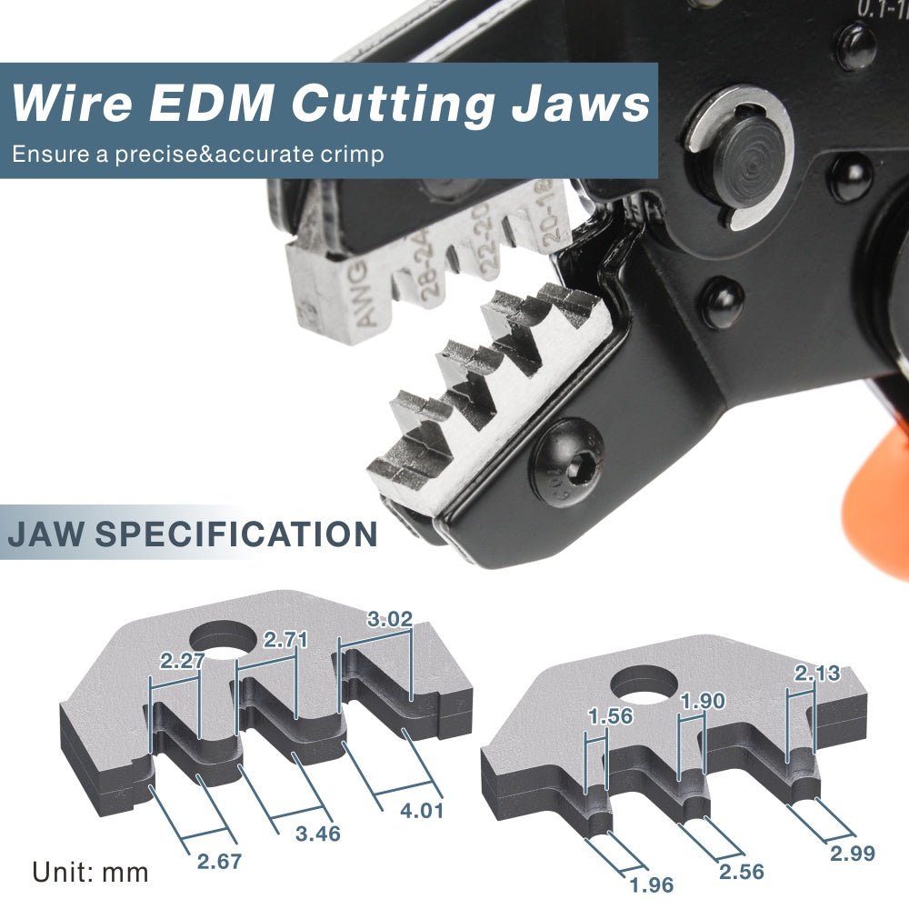SN-28B Open Barrel Crimper Dupont Crimping Tool — IWISS TOOLS