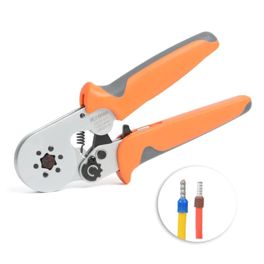 HSC8 6-6 Wire Ferrule Crimping Tool, Self-adjusting Wire End