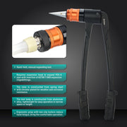 IWS-1960R PEX Expansion Tool Kit, Sized 1/2,3/4,1-inch, Auto Rotation Expander Tool PEX Pipe Tools IWISS