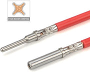 IWD-1620 Deutsch Size 16 Crimper, Solid Barrel Contact & Circular Connector Contacts Crimping Tool, 8 Indents Wire Crimper, AWG16-20 Hand Crimping Pliers iCrimp