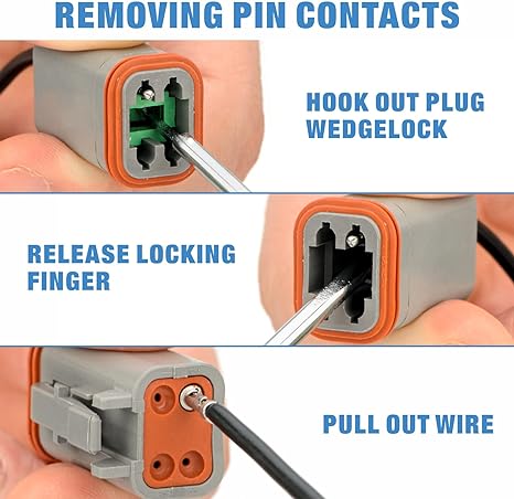 REMOVING PIN CONTACTS