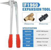 IWS-F1960 1/2, 3/4 &1-inch PEX Pipe Expander Tool Kit for ProPex Fitting PEX Pipe Tools IWISS