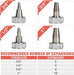 IWS-F1960MC 3/8, 1/2, 3/4, 1-inch ASTM F1960 PEX Pipe Expander Tool Kit