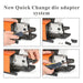 New quick change die adapter systerm