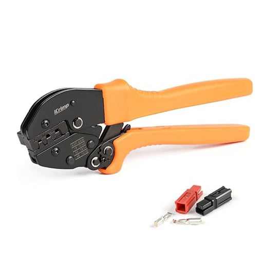 AP-11 Ratchet Wire Crimping Tool for 15, 30 and 45 AMP (AWG 20-10) Hand Crimping Pliers IWISS