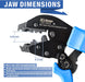 AP-2048 jaw dimensions