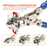IWS-1632AF-AU Copper Pipe Press Tool with 15,20,25mm Jaws Copper Pipe Tools iCrimp
