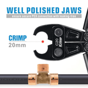 IWS-20C Australian Pex Crimping Tool for 20mm Copper Pex Crimp Rings PEX Pipe Tools iCrimp