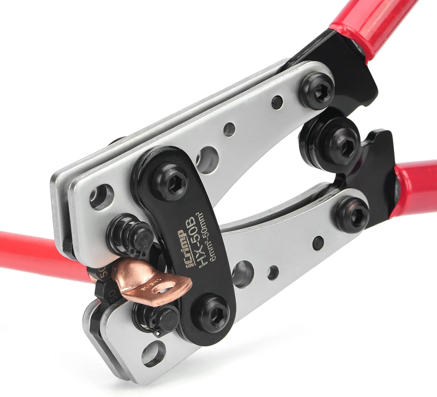 Slates Crimp KIT-50B Battery Cable Terminal Crimper Kit — IWISS TOOLS