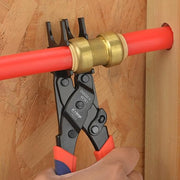 CRQ04 PEX Push to Connect Fitting Disconnect Tong, 1/2 inch, 3/4 inch, 1 inch Removal Tool for Push-Fit Connectors, PEX & Copper Tubings PEX Pipe Tools iCrimp