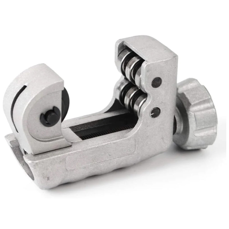 CT-428 Close Quarters Mental Tubing Cutter, 3/16-inch to 1-1/8-inch CSST Gas Piping, Copper, Brass, Stainless Steel Pipes c/w 1 Replacement Blade Pipe Cutters iCrimp