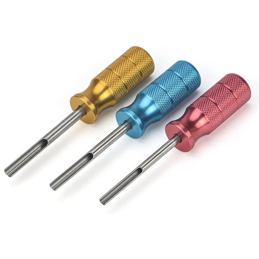 ‎IWS-123D Deutsch Contact Removal Tools, DT Series, Terminal Extraction Tool Kit for Deutsch Solid Contacts, 14 to 24 Gauge, 3 Pieces