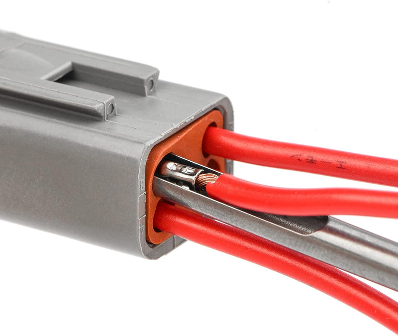 ‎IWS-123D Deutsch Contact Removal Tools, DT Series, Terminal Extraction Tool Kit for Deutsch Solid Contacts, 14 to 24 Gauge, 3 Pieces Insertion & Removal Tools IWISS