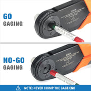 HD-2612D Deutsch Crimper for DT, DTM, DTP Connectors(12-26AWG), Size 20, 16, 12 Solid Contacts, Equivalent to HDT-48-00 Hand Crimping Pliers iCrimp