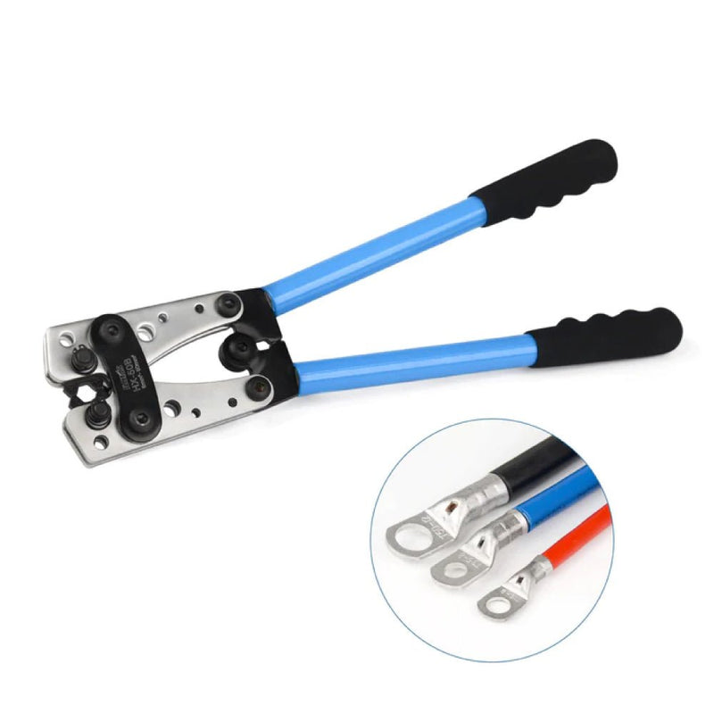 HX-50B Crimping Pliers Wiring Pliers Bare Terminal Pliers YO Copper-Aluminum Cable Crimping Pliers 6-50mm² Crimping Tools iCrimp
