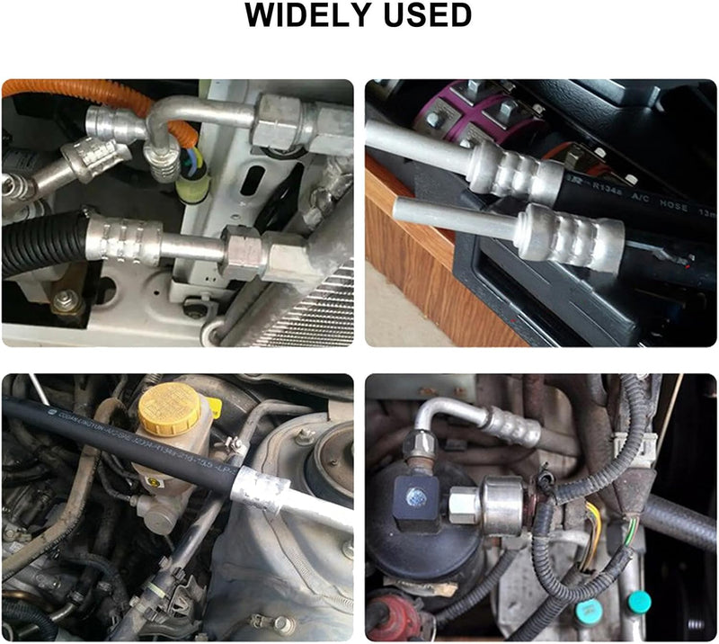 FS-7842 Hydraulic A/C Hose Crimper Kit with Snap-On 7 Dies for Car A/C Fittings, Air Conditioning Hose Repair