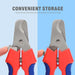ICP-206 Wire Cutter, Shear Cut, Electrician's Cable Cutting Pliers Up to 3 Gauge Wires, Compact Style