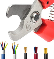 ICP-206 Wire Cutter, Shear Cut, Electrician's Cable Cutting Pliers Up to 3 Gauge Wires, Compact Style Cable Stripper & Wire Cutters iCrimp