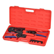 ICP-PK01 KIT PEX Crimping Tool Set for Copper Crimp Ring and PEX Cinch Clamp, Crimping and Removing PEX Crimp Fittings 1/2'', 3/4'', 1'', 7 Pieces PEX Pipe Tools iCrimp