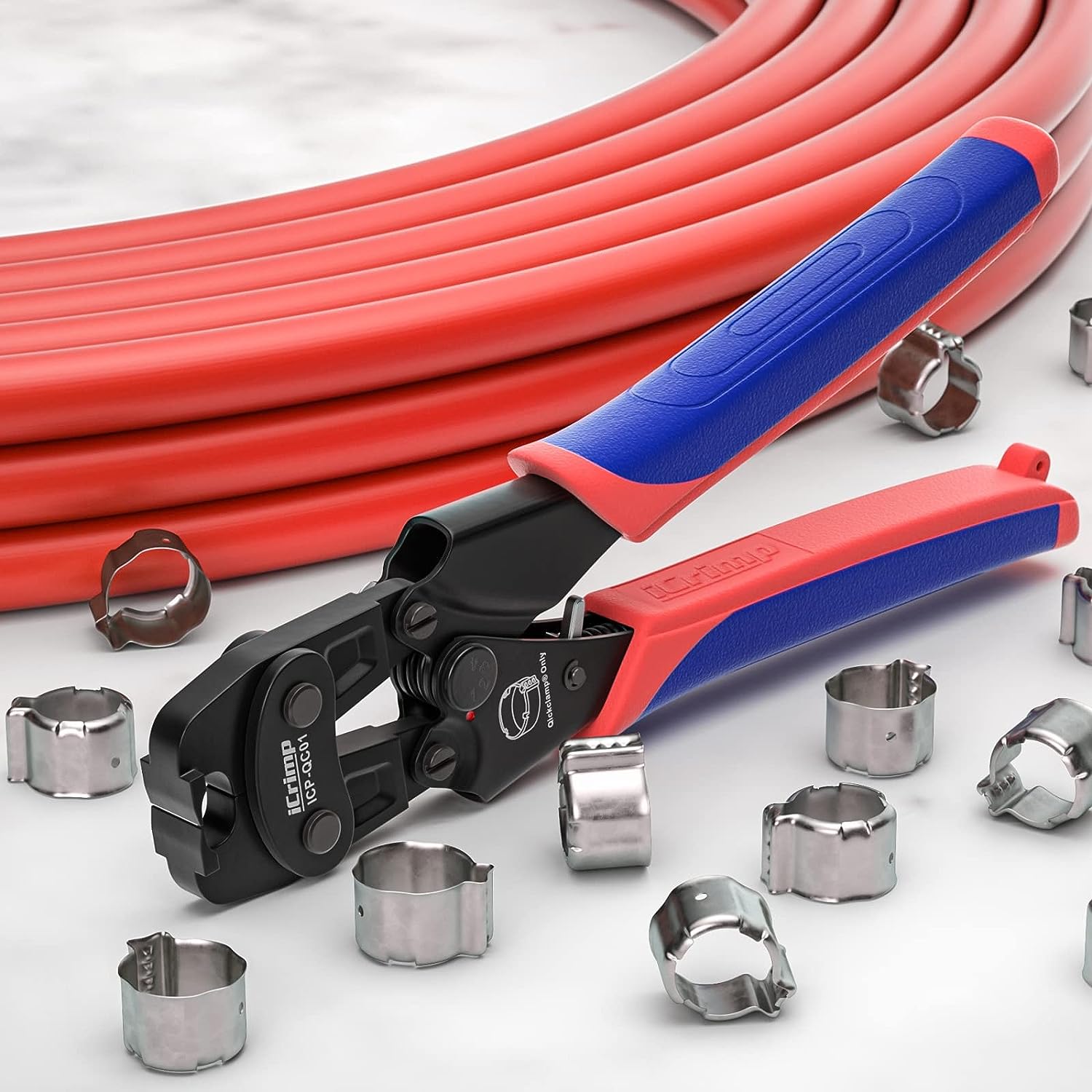 ICON KRYOLA KREEP ビーコムONE付き ICP-QC01 Qick clamp Crimp Tool for 1/2'' to 1'' Qickclamp Crimp