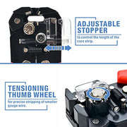 HS-D2 Automatic Electric Wire Cable Stripper, Multi-function Stripping Tool Wire Stripper & Cable Cutter iCrimp