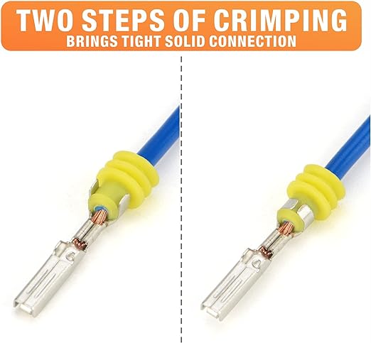 IWC-1424B Weather Pack Terminal Crimper for 0.35-2.0mm² AWG24-14 Hand Crimping Pliers iCrimp