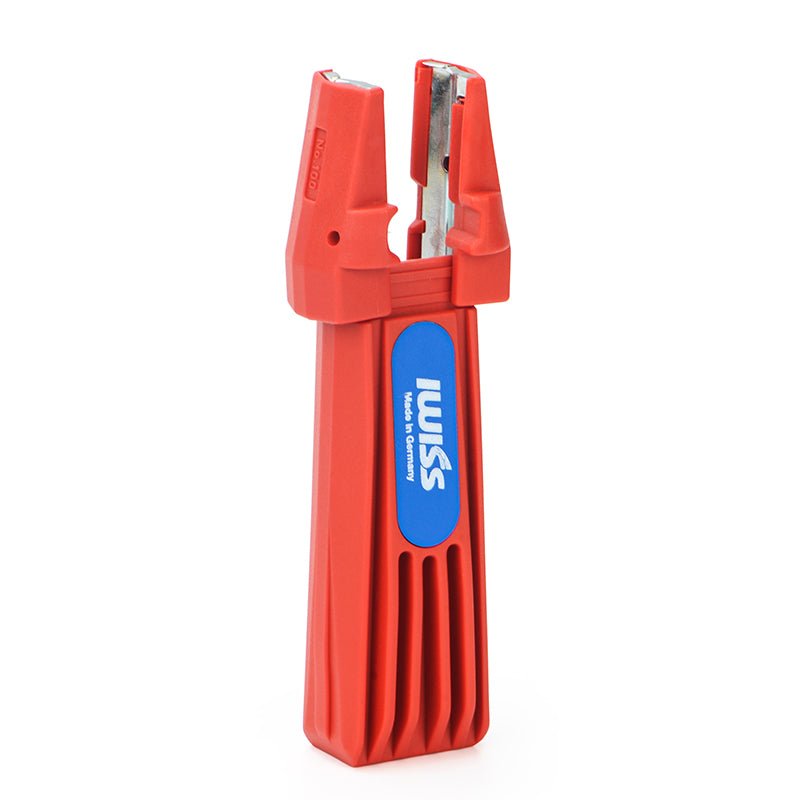 IWE-100 Universal Stripper Fast Stripping on Walls and Ceilings with Stripping Range 20-6 AWG (0.5 - 16 mm²) Cable Stripper & Wire Cutters IWISS