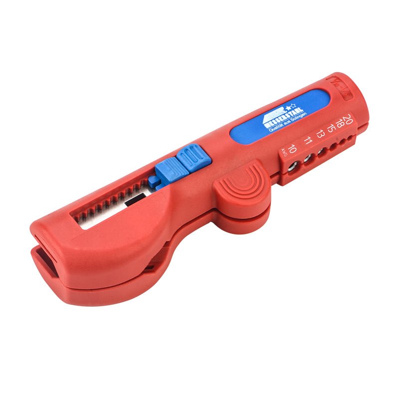 IWE-16 Quadro Multifunctional Stripper with Stripping and Skinning Range 20-10 AWG (0,5 - 6,0 mm²) Cable Stripper & Wire Cutters IWISS