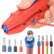 IWE-300 Multifunctional Insulated Stripper Stripping and Crimping with one tool Stripping from 20-10 AWG (0.5 to 6.0 mm²) Wire Stripper & Cable Cutter IWISS