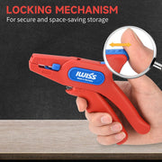 IWE-5 Wire Stripping Pliers Adjustable 24-10 AWG (0.2-6.0 mm²) Cable Stripper & Wire Cutters IWISS