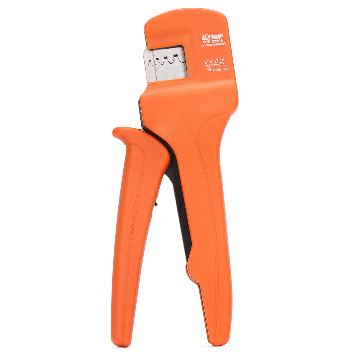 ICrimp IWS-8 Ratchet Crimping Tool for Non-Insulated Terminals from AW - IWISS TOOLS