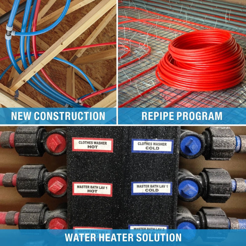 KG-1096 KIT PEX Pipe Clamp Cinch Tool Crimping Tool for Stainless Steel Clamps from 3/8-inch to 1-inch with 1/2-inch 20PCS and 3/4-inch 10PCS SS PEX Clamps PEX Pipe Tools iCrimp