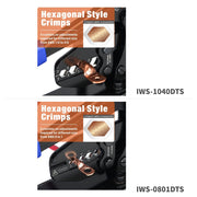 IWS-1040DTS/IWS-0801DTS Cable Lug Crimper Bench Mount Type for Battery Cable Lugs and Copper Wire Lug AWG 1/0, 2/0, 3/0, 4/0 Hand Crimping Pliers IWISS TOOLS