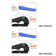 IWS-1040DTS/IWS-0801DTS Cable Lug Crimper Bench Mount Type for Battery Cable Lugs and Copper Wire Lug AWG 1/0, 2/0, 3/0, 4/0 Hand Crimping Pliers IWISS TOOLS