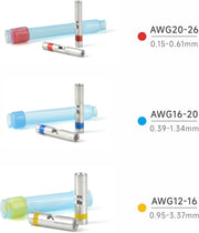 IWS-1226D Crimping Tools Works for Raychem TE MiniSeal Low Profile Environmental Splices M81824/1-XX from AWG 26-12 Hand Crimping Pliers iCrimp