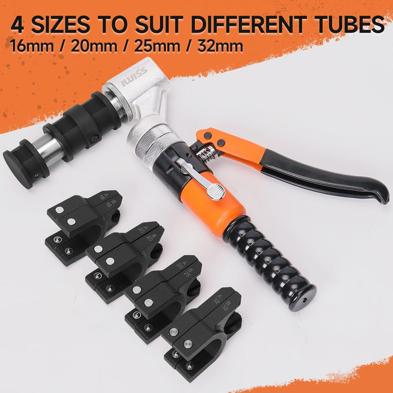 IWS-1232-3-A Hydraulic Axial Pressing Tool Sliding Tool For S5 S4 S3.2 Series Pipes PEX/PAP Pipe PEX Pipe Tools IWISS