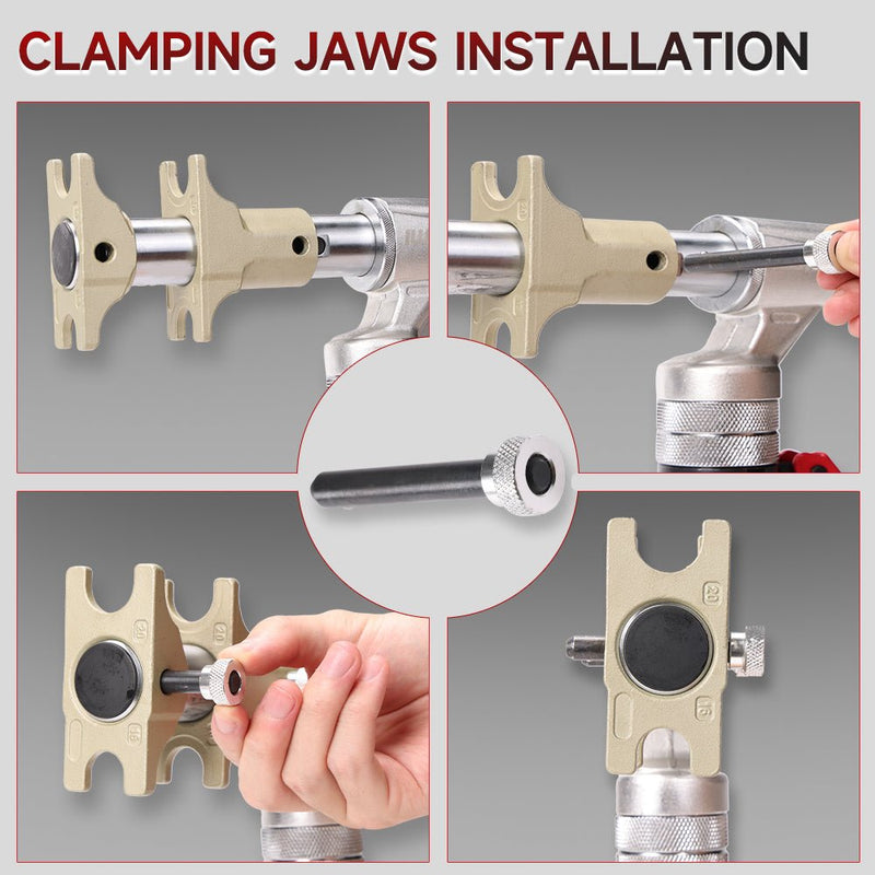 IWS-1232-3-B Hydraulic Axial Pressing Sliding Tool For S3.2 S4 PEX/PAP Pipe PEX Pipe Tools IWISS