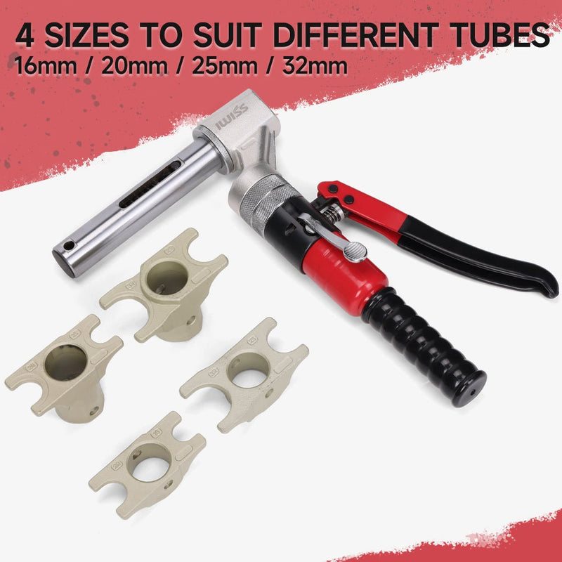 IWS-1232-3-B Hydraulic Axial Pressing Sliding Tool For S3.2 S4 PEX/PAP Pipe PEX Pipe Tools IWISS