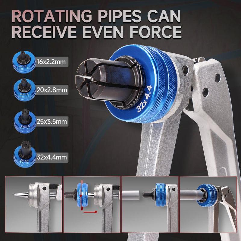 IWS-1232-3-B Hydraulic Axial Pressing Sliding Tool For S3.2 S4 PEX/PAP Pipe PEX Pipe Tools IWISS