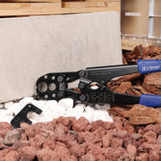 IWS-1234N Pex Pipe Crimping Tool with Convertible 1/2" and 3/4" Jaws for Copper Ring, meets ASTM 1807 Standard PEX Pipe Tools iCrimp