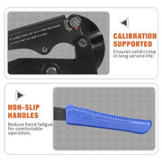 IWS-1608DTS/IWS-1608DT Bench Mount Type Swaging Tool for Crimping Aluminum Wire Rope End Sleeve, Duplex, Oval Sleeves Wire Rope Swaging Tools iCrimp