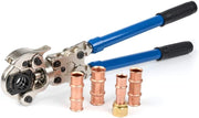 IWS-1632AF-ZL 7 RLS/Zoomlock Fitting Press Tool Copper Fitting Crimping Tool, 1/4" 5/16" 3/8" 1/2" 5/8" 3/4" 7/8" Jaws(not for Zoomlock Max) Copper Pipe Tools iCrimp