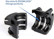 IWS-1632AF-ZL 7 RLS/Zoomlock Fitting Press Tool Copper Fitting Crimping Tool, 1/4" 5/16" 3/8" 1/2" 5/8" 3/4" 7/8" Jaws(not for Zoomlock Max) Copper Pipe Tools iCrimp