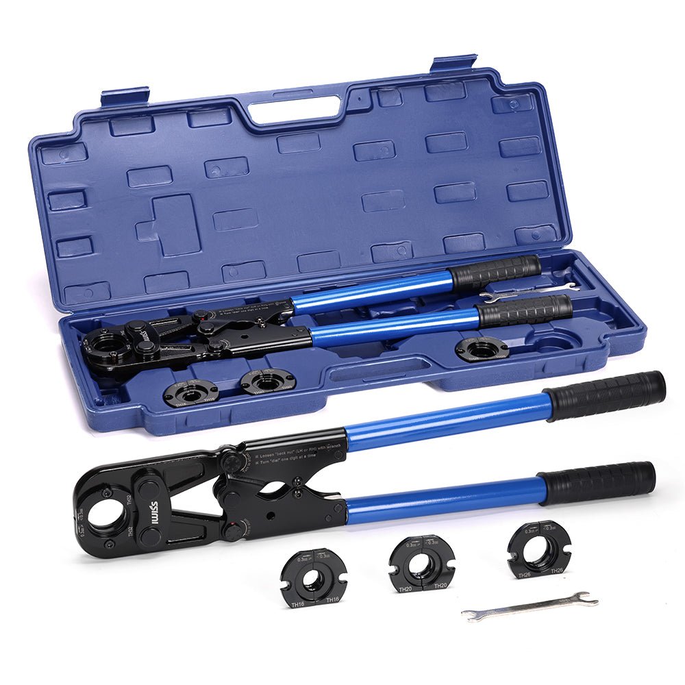 PAP/PEX Multi-Layer Pipe Pressing Tools With Extendable Handle